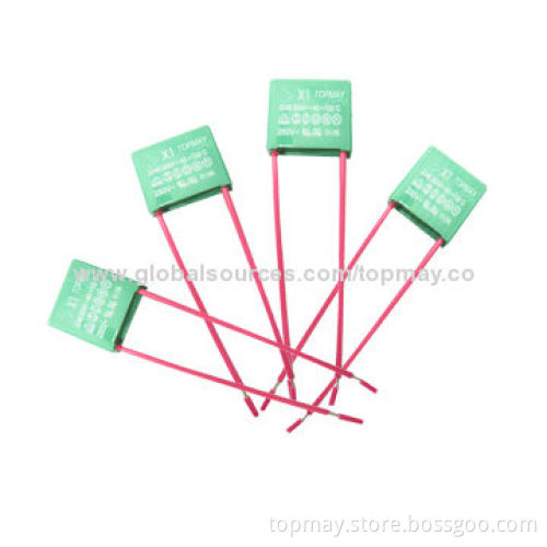 Polypropylene Film Capacitor with 2.5kV Impulse Voltage and 0.0022 to 4.7μF Capacitance